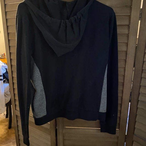 Pink Victoria Secret Black and Gray Hoodie and leggings Set - Picture 4 of 6